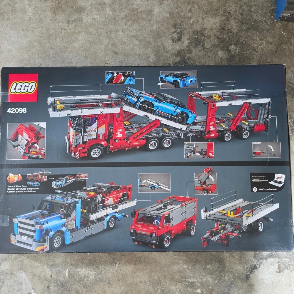 LEGO Technic Car Transporter 42098 Kids New 2-in-1 2493 Pcs 42098
